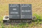 DENNY Willoughby, St. Leger 1920-1995 & Anna Catherina 1923-