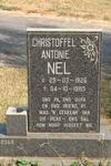 NEL Christoffel Antonie 1926-1985