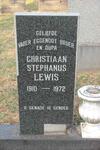 LEWIS Christiaan Stephanus 1910-1972
