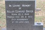 BAYER Nolan Edward 1946-1973