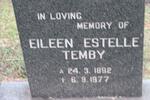 TEMBY Eileen Estelle 1892-1977