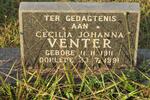 VENTER Cecilia Johanna 1911-1991