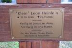 HEINLEIN Leon 1990-2003