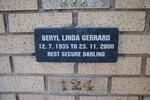 GERRARD Beryl Linda 1935-2000