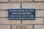 GOBEY Henry William 1966-2000