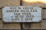 VEEN Adrian Nicolaas, van 1929-1994