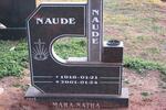 NAUDE Mara Natha 1918-2001