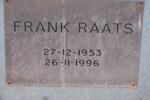 RAATS Frank 1953-1996