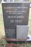 ? Frants Johan 1918-1996