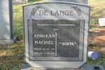 LANGE Adriaan Machiel, de 1984-2004