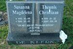 KLERK Theunis Christiaan, de 1919-2007 & Susanna Magdelena 1918-1999