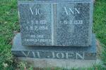 VILJOEN Vic 1931-1994 & Ann 1939-