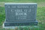 KOCK Carel G.J. 1914-1995