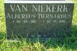 NIEKERK Albertus Bernardus, van 1919-1995