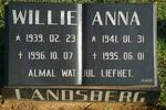 LANDSBERG Willie 1939-1996 & Anna 1941-1995