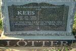LOTTER Kees 1946-2005