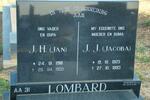 LOMBARD J.H. 1918-1998 & J.J. 1923-1993