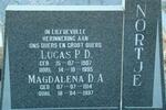 NORTJE Lucas P.D. 1907-1995 & Magdalena D.A. 1914-1997
