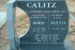 CALITZ Koos 1915-1999 & Pattie 1921-