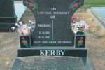 KERBY Pauline 1953-2002