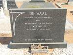 WAAL J.W.W., de 1930-1985