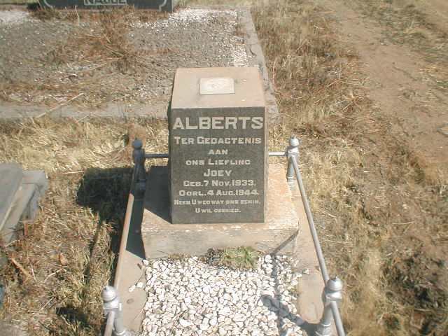 ALBERTS Joey 1933-1944