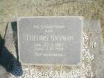 SNYMAN Theunis 1887-1959
