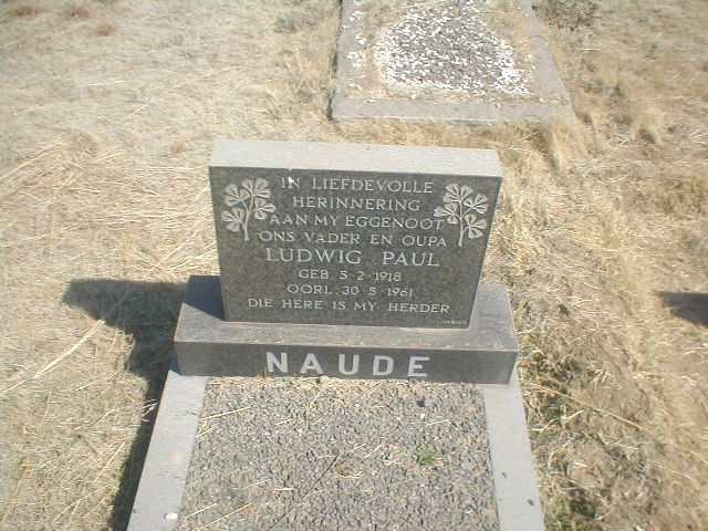 NAUDE Ludwig Paul 1918-1961
