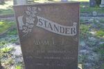STANDER Adam C.J. -1935
