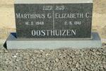 OOSTHUIZEN Marthinus G. -1948 & Elizabeth -1941