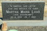 LAAS Martha Maria nee STEENKAMP 1906-1990