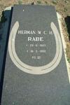 RABE W.C.H. 1953-1992
