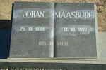 MAASBURG Johan 1948-1997