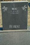 REYNEKE Miems 1911-1989