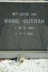 OUTRAM Marie 1945-1982