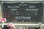OUTRAM William John 1909-1982 & Joey Susanna 1926-2003