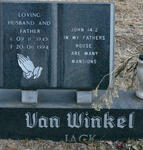 WINKEL Jack, van 1943-1994