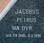 DYK Jacobus Petrus, van 1956-1956