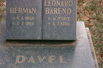 DAVEL Herman 1950-1965 :: DAVEL Leonard Barend 1912-1980