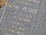PLESSIS Roelof Petrus, du 1929-1998 