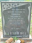FERREIRA Aletha Elizabeth nee GROBLER 1895-1967