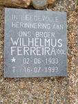 FERREIRA Wilhelmus 1933-1993