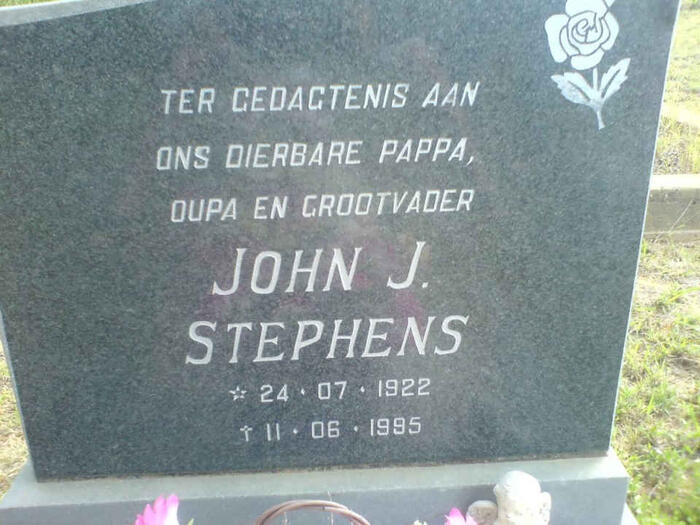 STEPHENS John J. 1922-1995