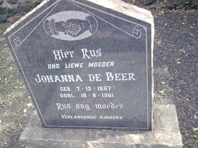 BEER Johanna, de 1887-1961