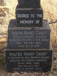 CANDY Walter Henry -1941 & Rosina Mabel -1964