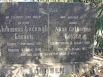 GOOSEN Johannes Lodewyk 1881-1950 & Anna Catharina OOSTHUIZEN 1888-1963