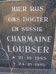 LAUBSCHER Charmaine 1985-1985
