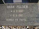 PELSER Baba 1967-1967