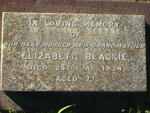 BLACKIE Elizabeth  -1934