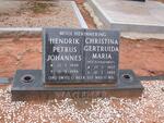 WAGENER Hendrik Petrus Johannes 1899-1986 & Christina Gertruida Maria KLEINSCHMIDT 1907-1985